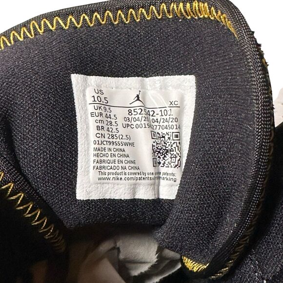 Nike Men’s Air Jordan 1 Mid SE Shoes Oakland Lucky Green Yellow 852542101 - Picture 6 of 7